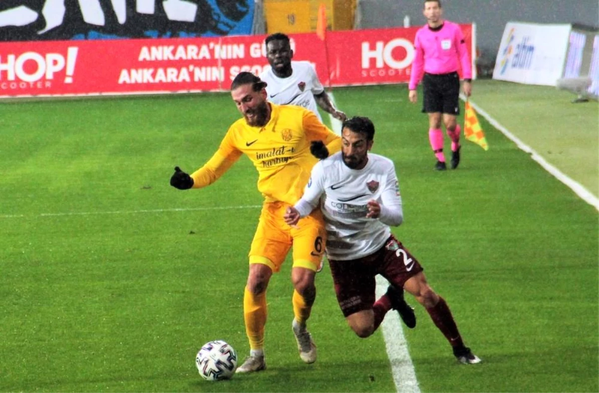 Süper Lig: MKE Ankaragücü: 0 A. Hatayspor: 0 (İlk yarı)