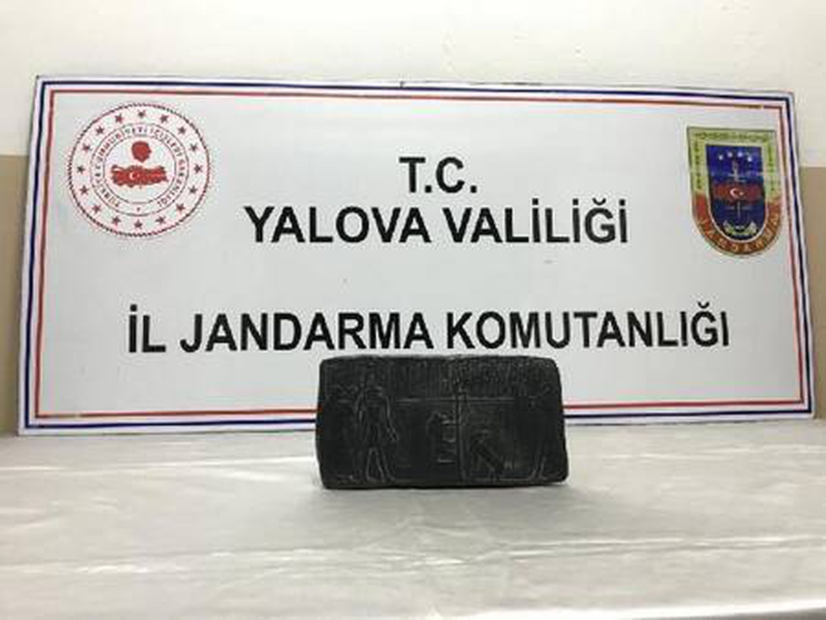 Son dakika haber | Yalova\'da tarihi eseri satmaya çalışan şüpheliye suçüstü