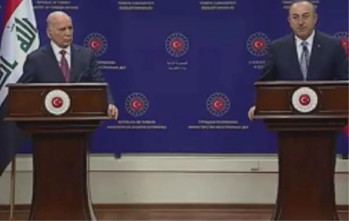Irak Dışişleri Bakanı Fuad Hüseyin, Çavuşoğlu ile ortak basın toplantısında konuştu Açıklaması