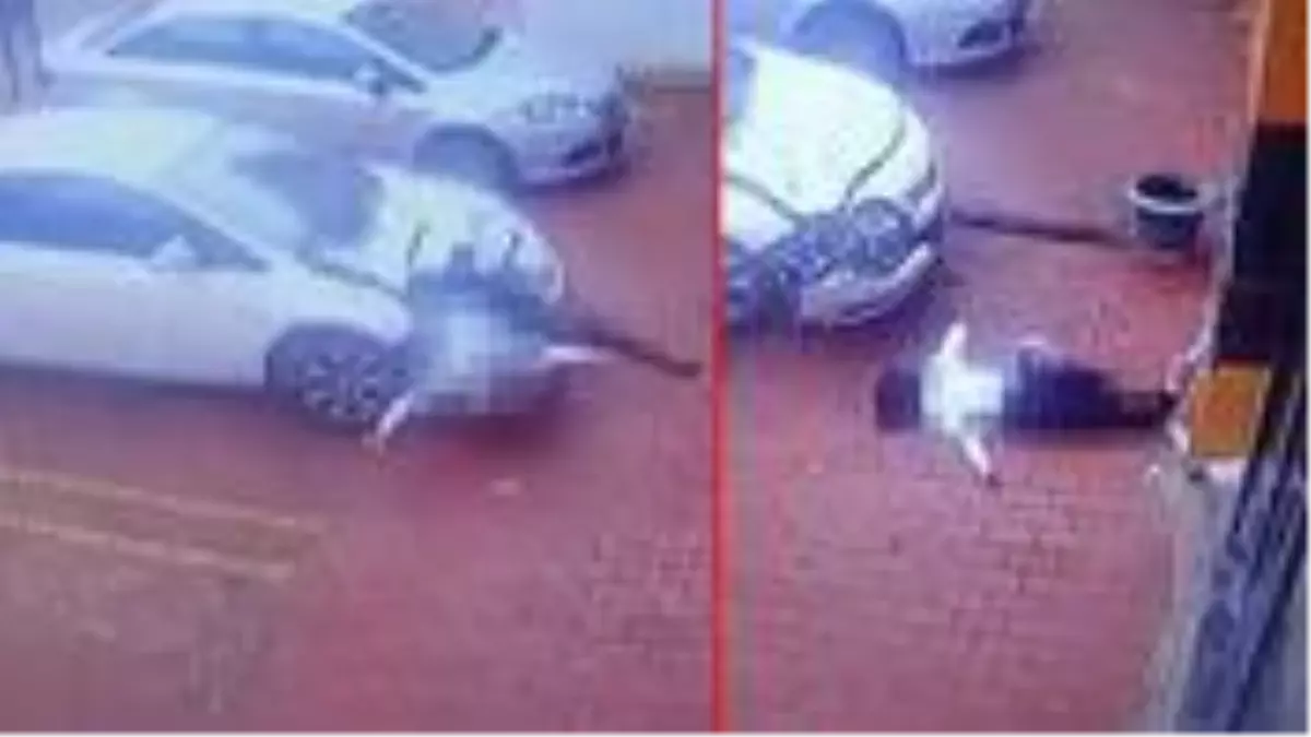 Genç kız rezidansın 18. katından aşağı atladı! Kan donduran anlar kamerada