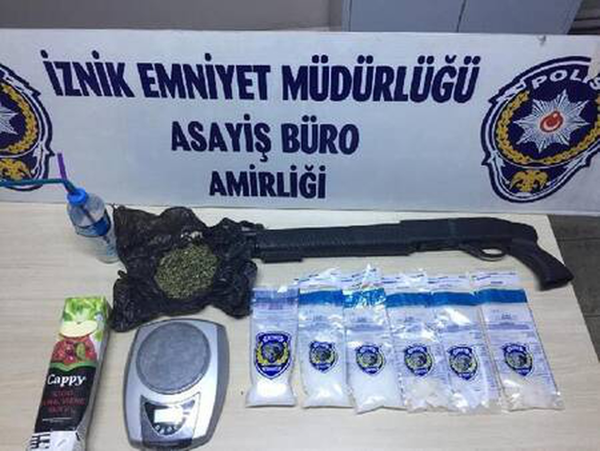 Son dakika haberleri: İznik\'te uyuşturucu ticaretine 1 gözaltı
