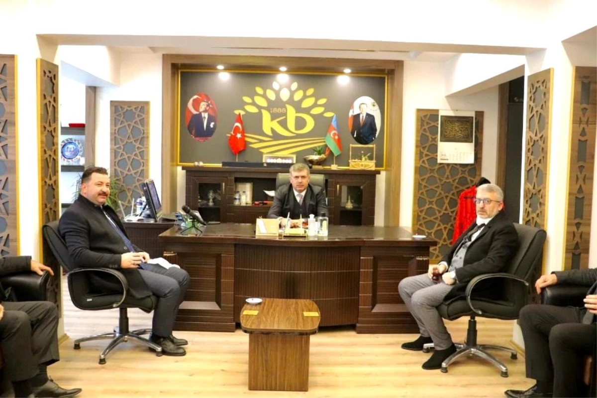 Son dakika haberleri: MHP İl Başkanı Yüksel, Başkan Cankul\'u ziyaret etti