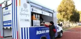 Mobil İkram Aracı'nın son durağı Adagöl oldu