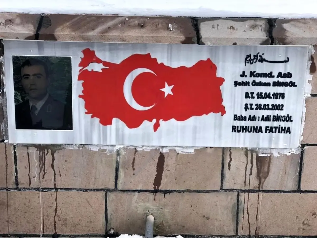 Şehit Jandarma Astsubay Özkan Bingöl Çeşmesi onarıldı