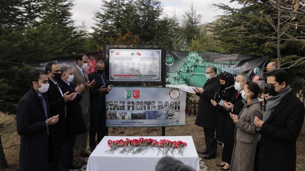 Pakistan\'ın Peşaver şehitleri Ankara\'da düzenlenen törenle anıldı