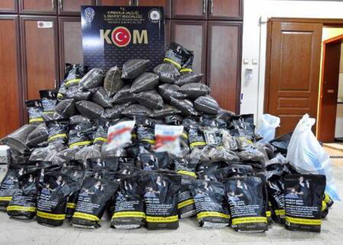 Kırıkkale\'de 680 kilo kaçak tütün ele geçirildi