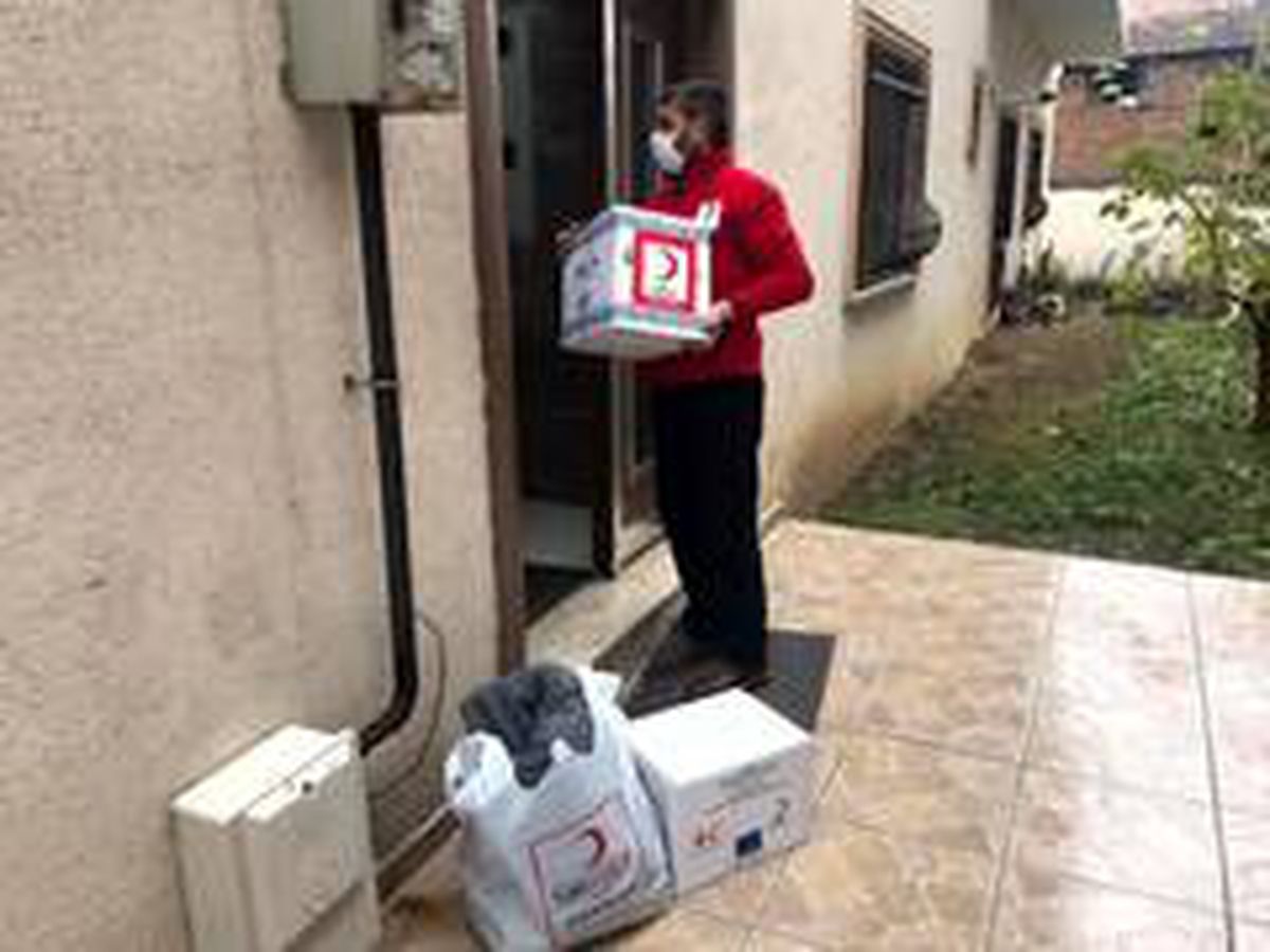 Kızılay yardımlara devam ediyor