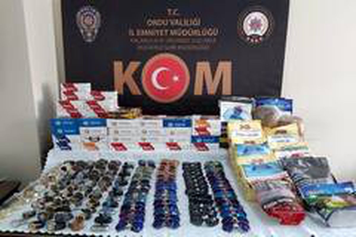 Ordu\'da kaçak tütün operasyonu