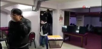 Eskişehir'de kumarhaneye operasyon: 14 gözaltı