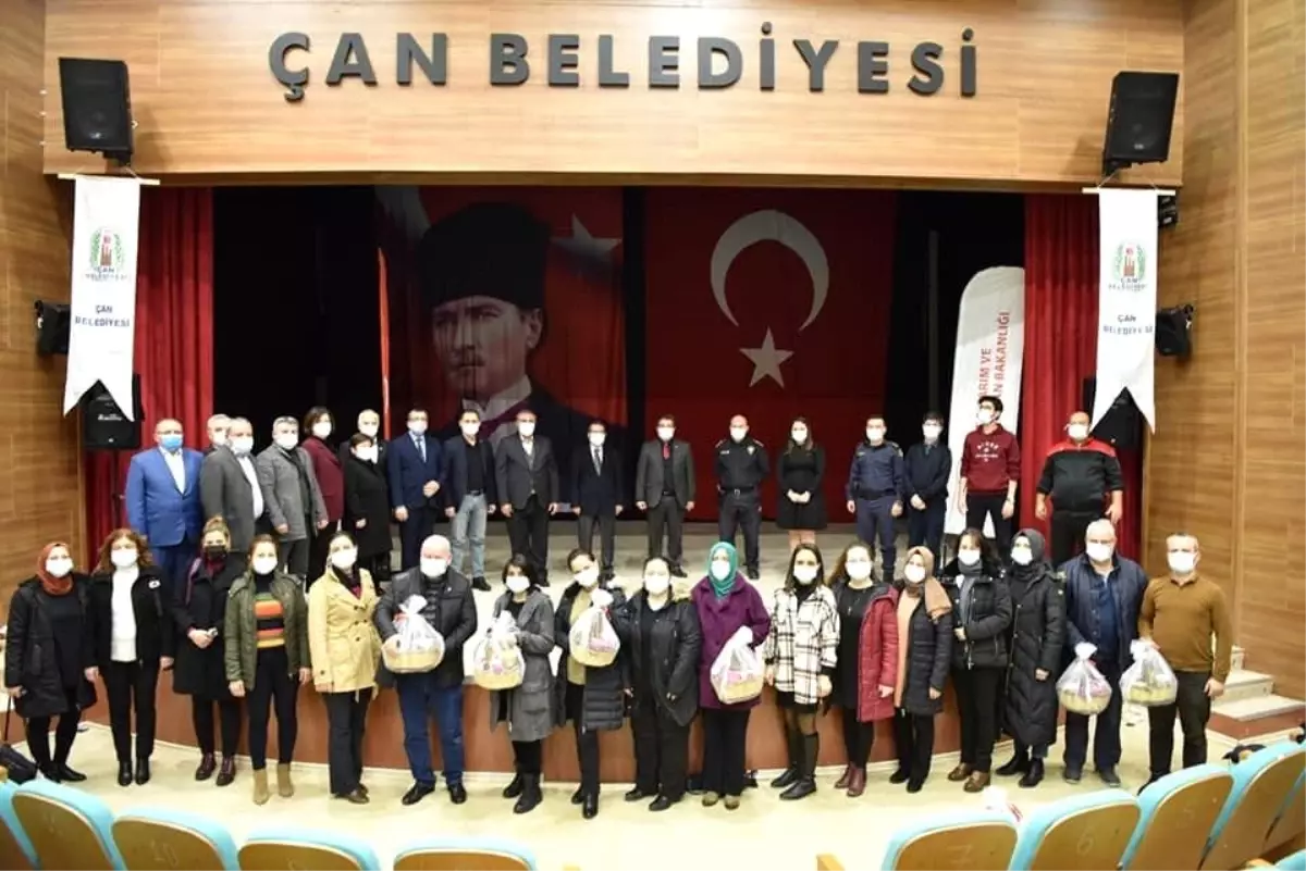 Sağlık çalışanlarına yerel ürünler sepeti