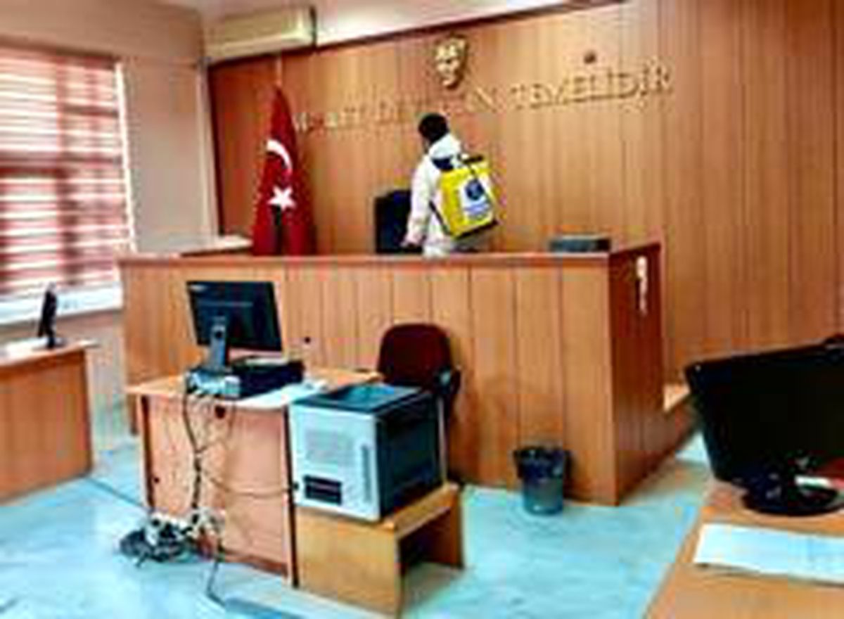 Didim\'de dezenfekte çalışmaları sürüyor