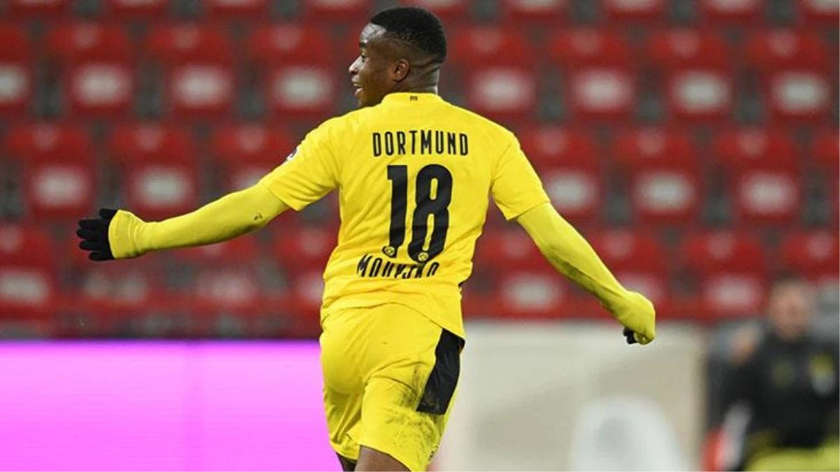 Dortmund\'lu Moukoko, 5 gün önce Leverkusen\'li Wirtz\'in kırdığı rekoru attığı golle eline geçirdi