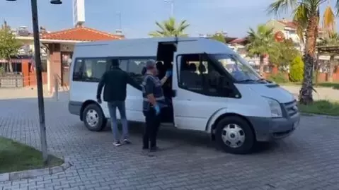 Fethiye'de 35 göçmen yakalandı