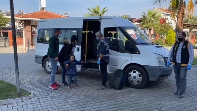 Fethiye'de 35 göçmen yakalandı