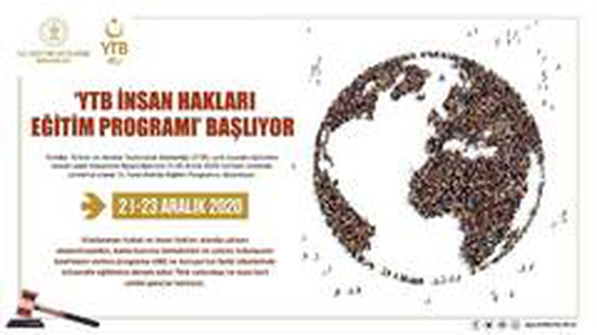 YTB\'den yurt dışındaki gençlere çevrimiçi İnsan Hakları Eğitim Programı
