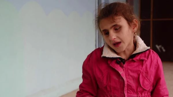 İdlib'de görme engelliler için açılan okulda öğretmenler de görme engelli