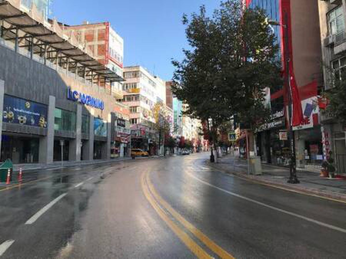Malatya\'da kısıtlamada sokaklar boş