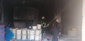Son dakika haberleri! Spor salonunun yakıt kazanı sökülürken yangın çıktı