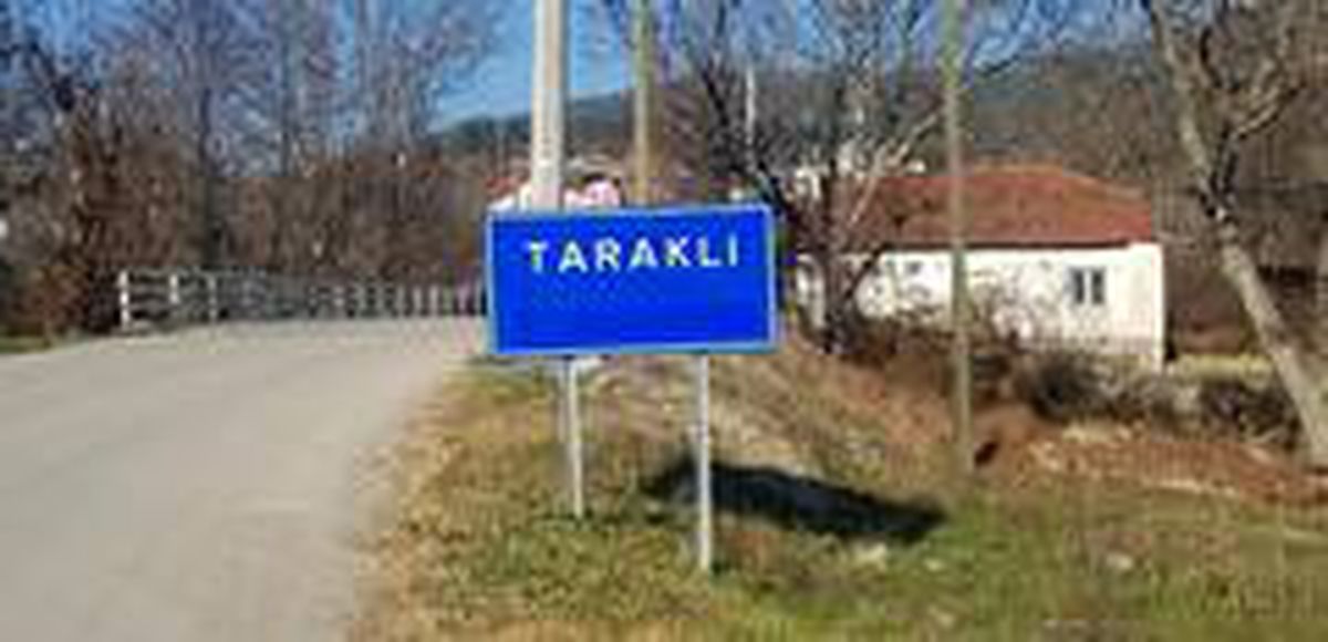 Taraklı ilçesinin tabelası değişti