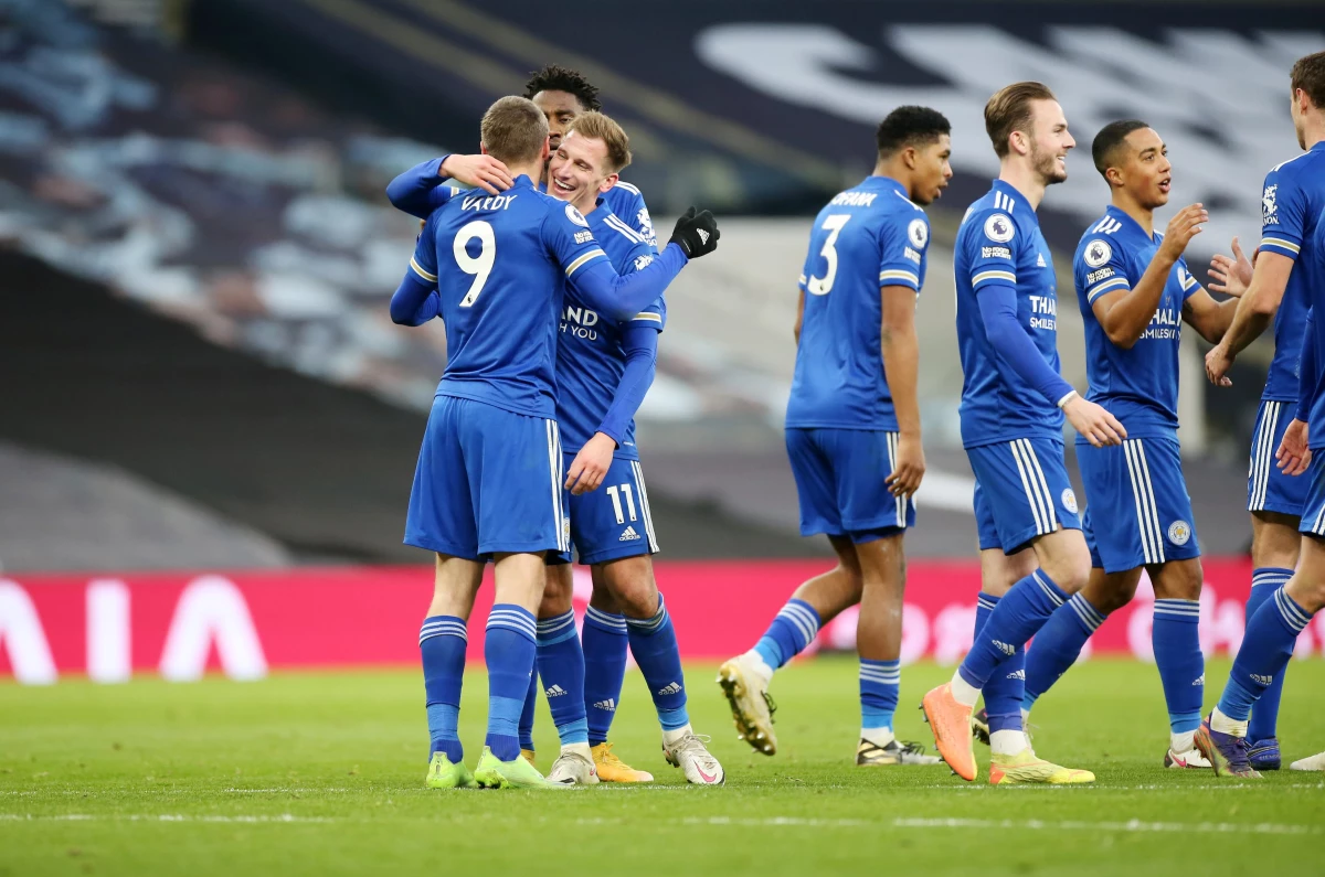 Tottenham\'ı mağlup eden Leicester City, Premier Lig\'de ikinciliğe yükseldi