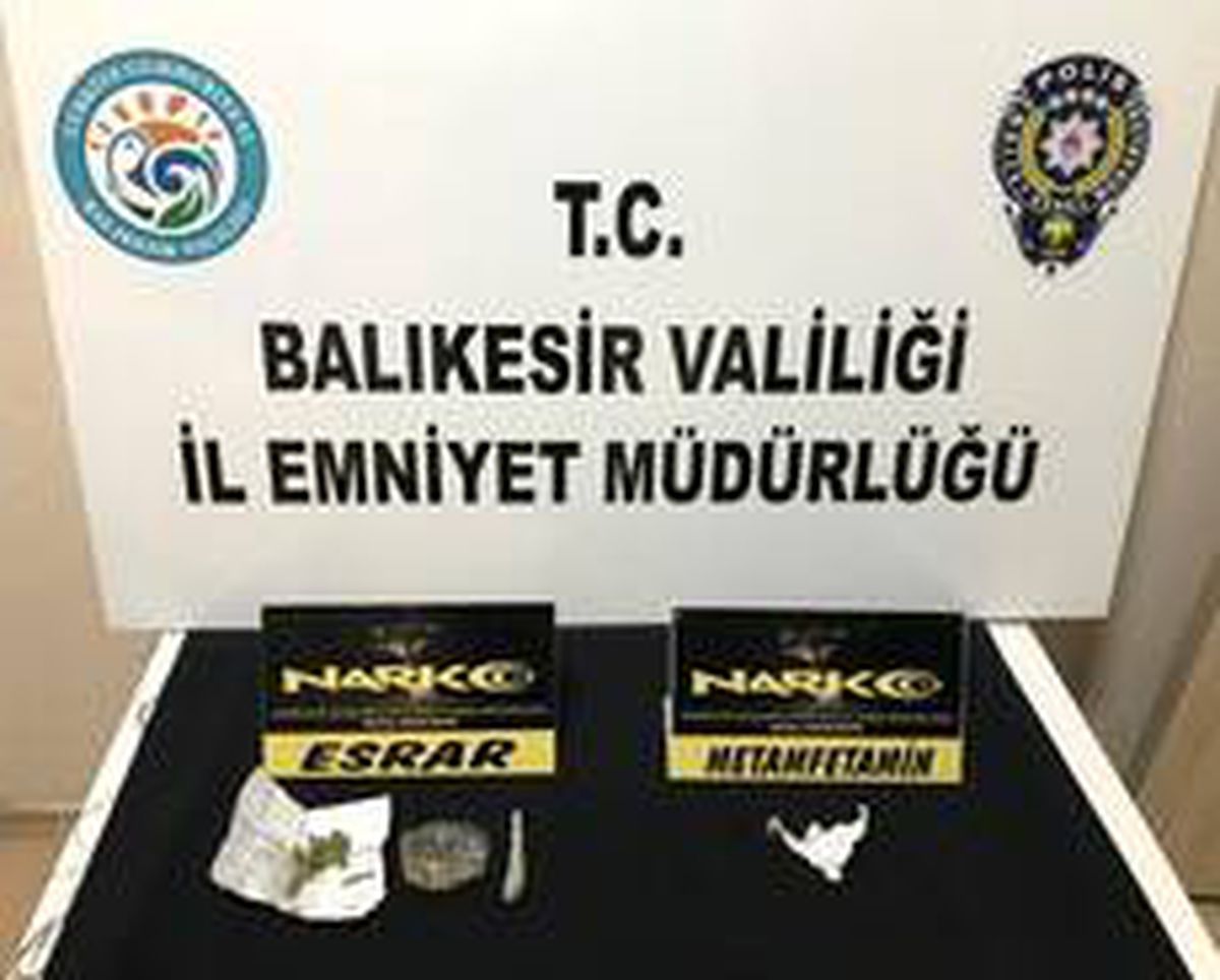 Balıkesir\'de uyuşturucu operasyonu
