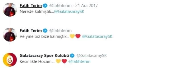 PFDK'ya sevk edilen Fatih Terim'den dikkat çeken paylaşım: Ve yine biz bize kalmıştık