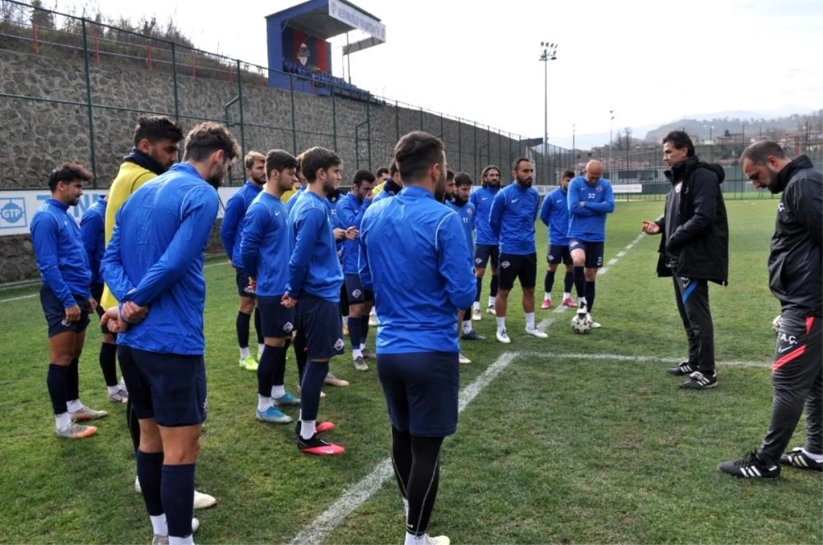 Hekimoğlu Trabzon, İnegölspor maçı hazırlıklarını sürdürdü