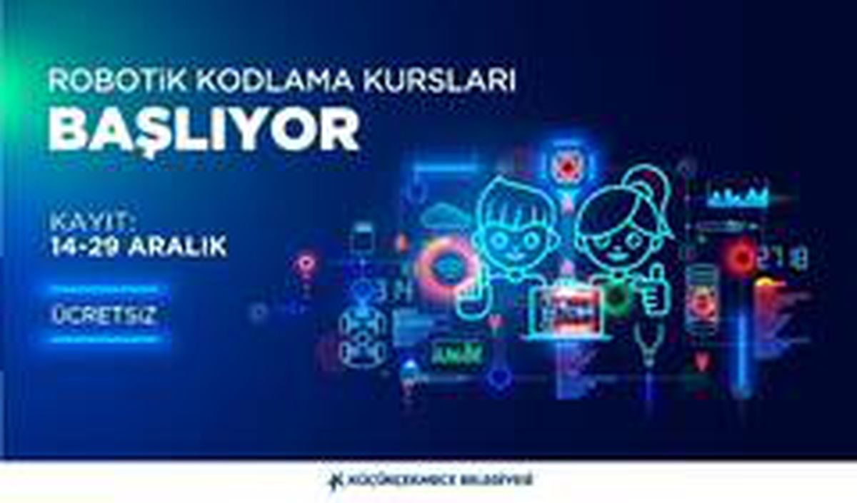 Küçükçekmece Belediyesi\'nden sertifikalı robotik kodlama eğitimi