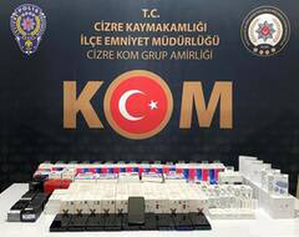 Şırnak\'ta uyuşturucu ve kaçakçılık operasyonları: 40 gözaltı
