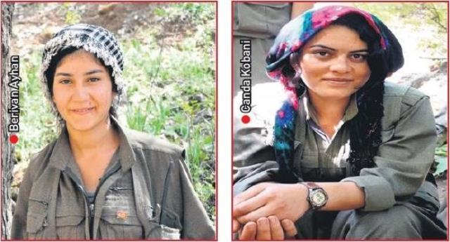 Tecavüze uğradıklarını söyleyen 5 kadın terörist üzerlerine el bombası atılarak öldürüldü