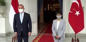 Dışişleri Bakanı Çavuşoğlu ve Endonezyalı mevkidaşı Marsudi ortak basın toplantısı düzenledi