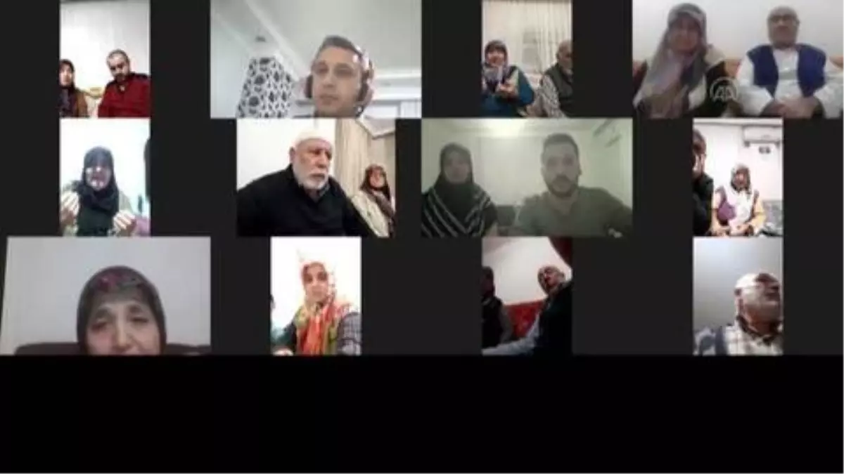 Kovid-19\'dan hayatını kaybeden bir kişi için çevrim içi mevlit okutuldu