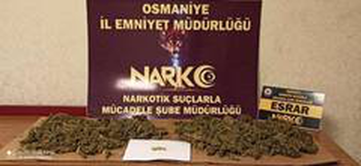 Osmaniye\'de uyuşturucu operasyonuna 15 tutuklama