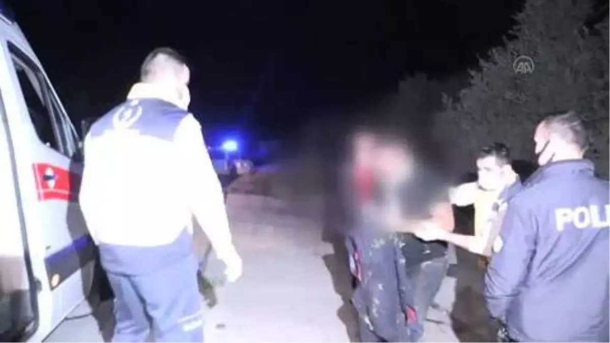 Bodrum\'da Kovid-19 önlemlerini ihlal edip polisten kaçarken kaza yapan 2 kişi yaralandı