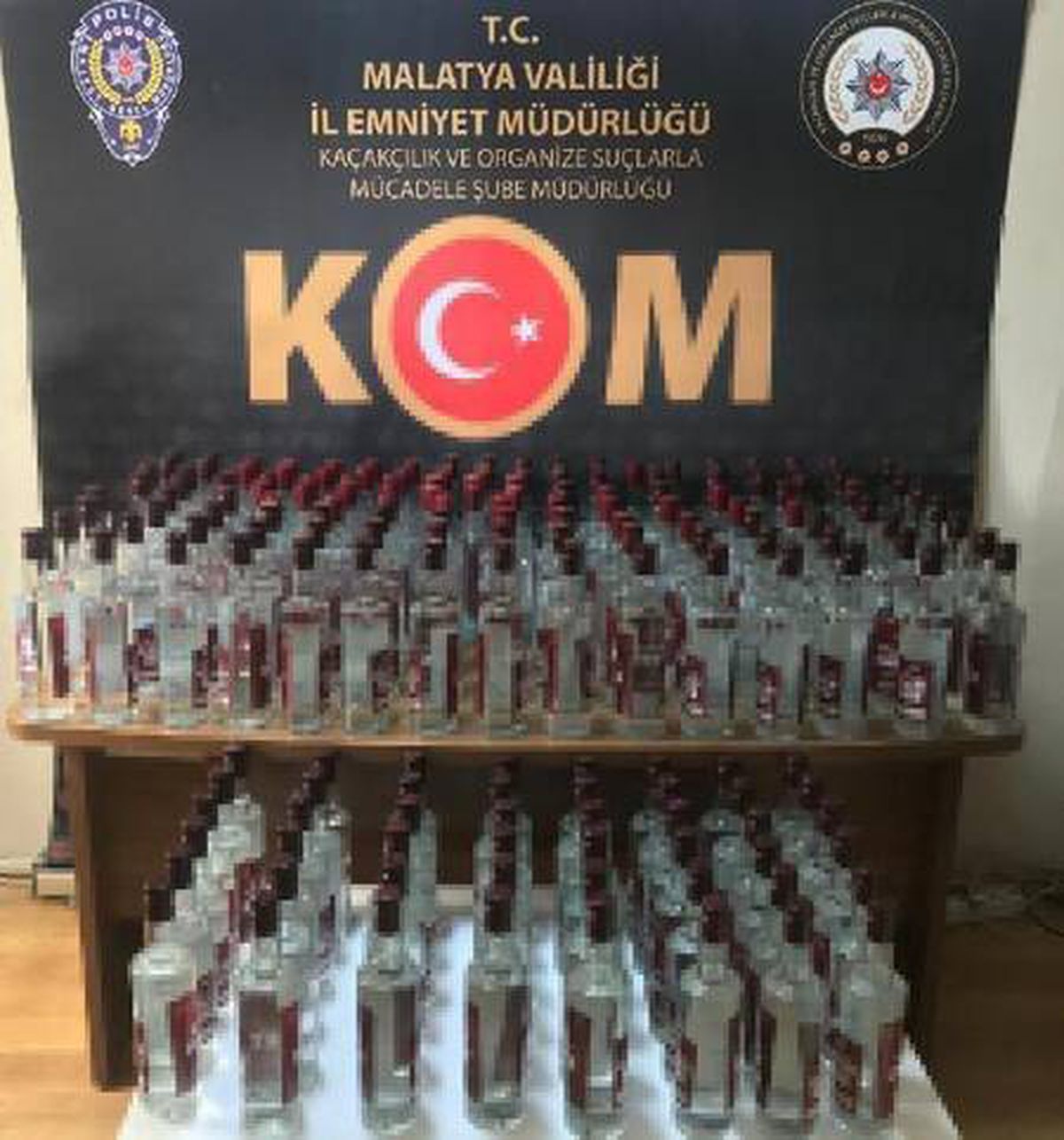 Son dakika haberi | Malatya\'da 125 litre sahte içki ele geçirildi