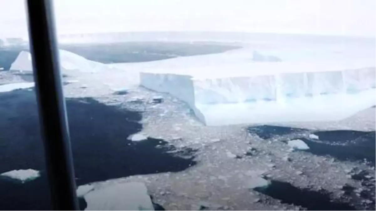 Antarktika\'dan kopan dev buzdağı Güney Georgia adasına çarpma yolunda