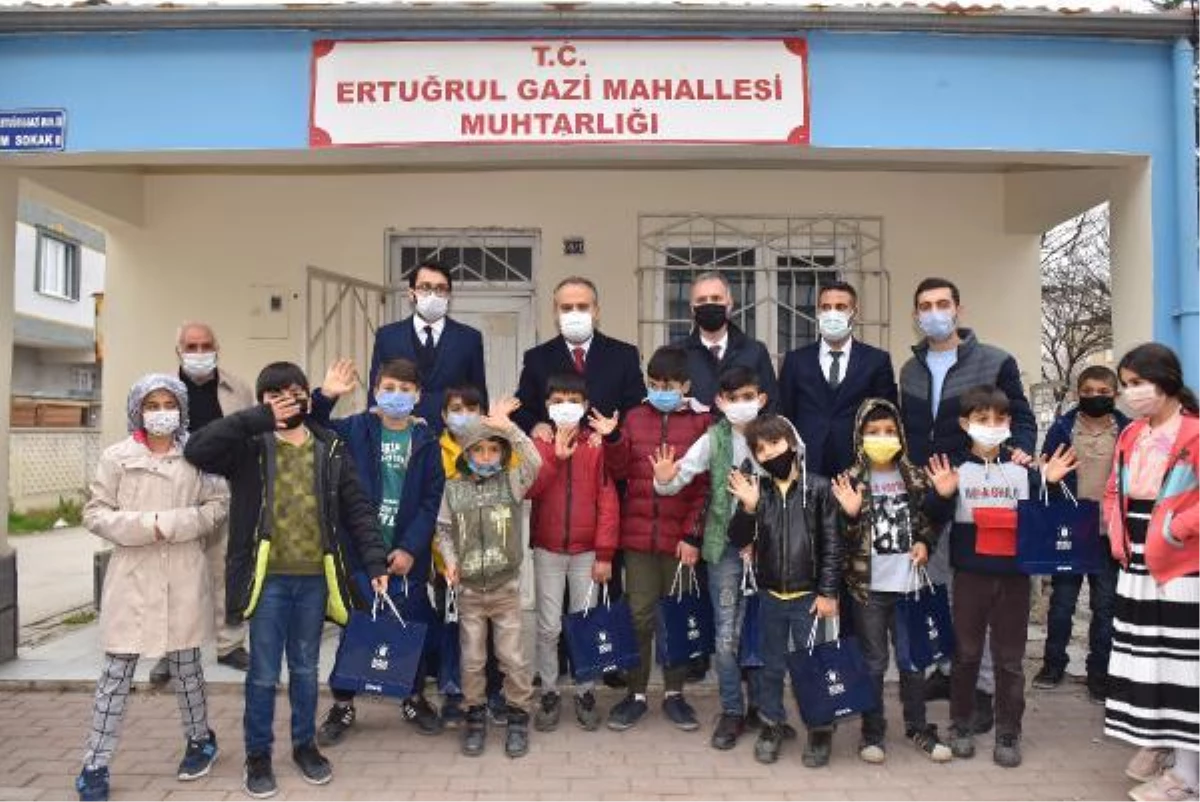 Son dakika haberleri! Bursa Büyükşehir Belediye Başkanı Aktaş\'tan çevreci çocuklara ziyaret