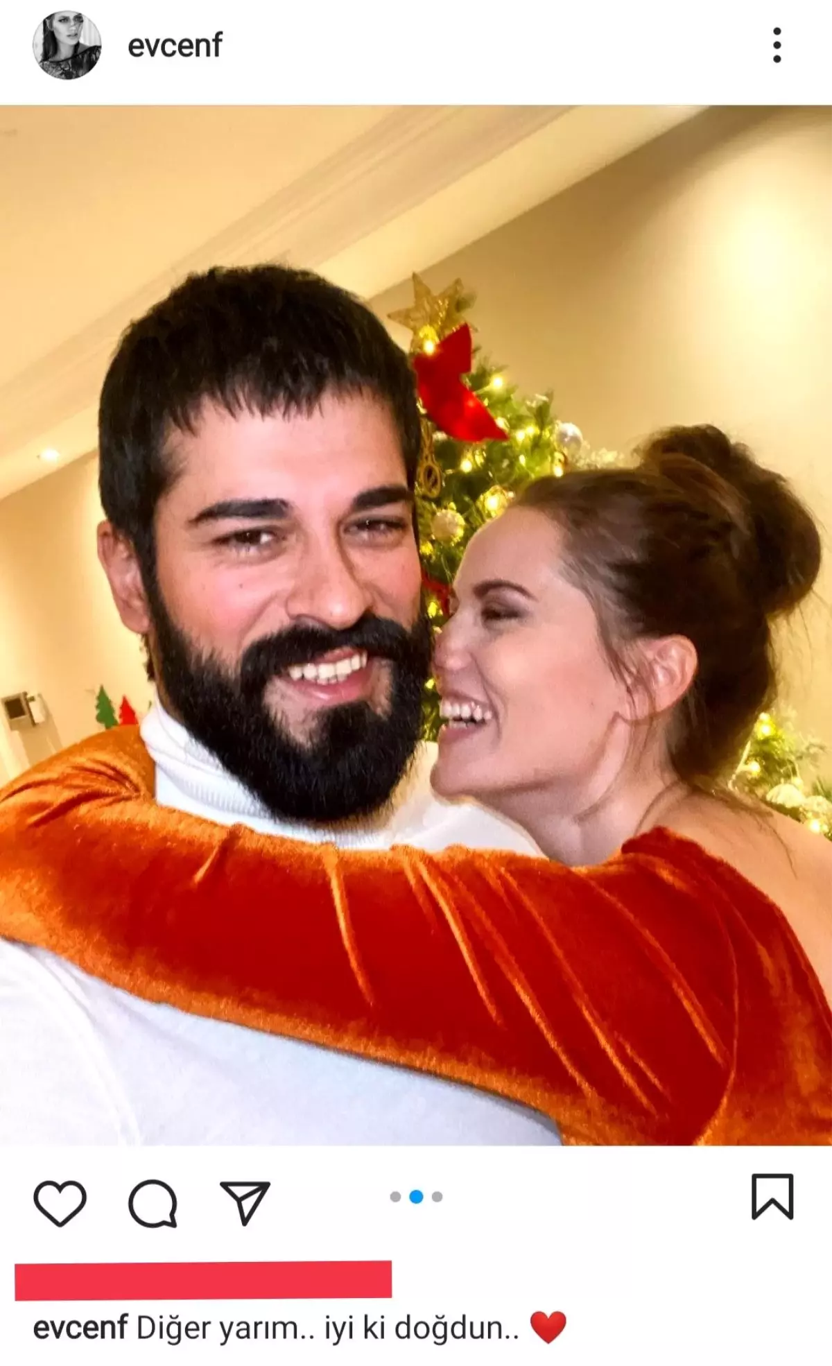 Fahriye Evcen eşi Burak Özçivit\'in doğum gününü romantik fotoğraflarla kutladı