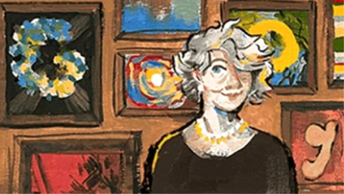 Google\'dan gravür sanatçısı Aliye Berger\'in 117. doğum gününe özel \'doodle\'