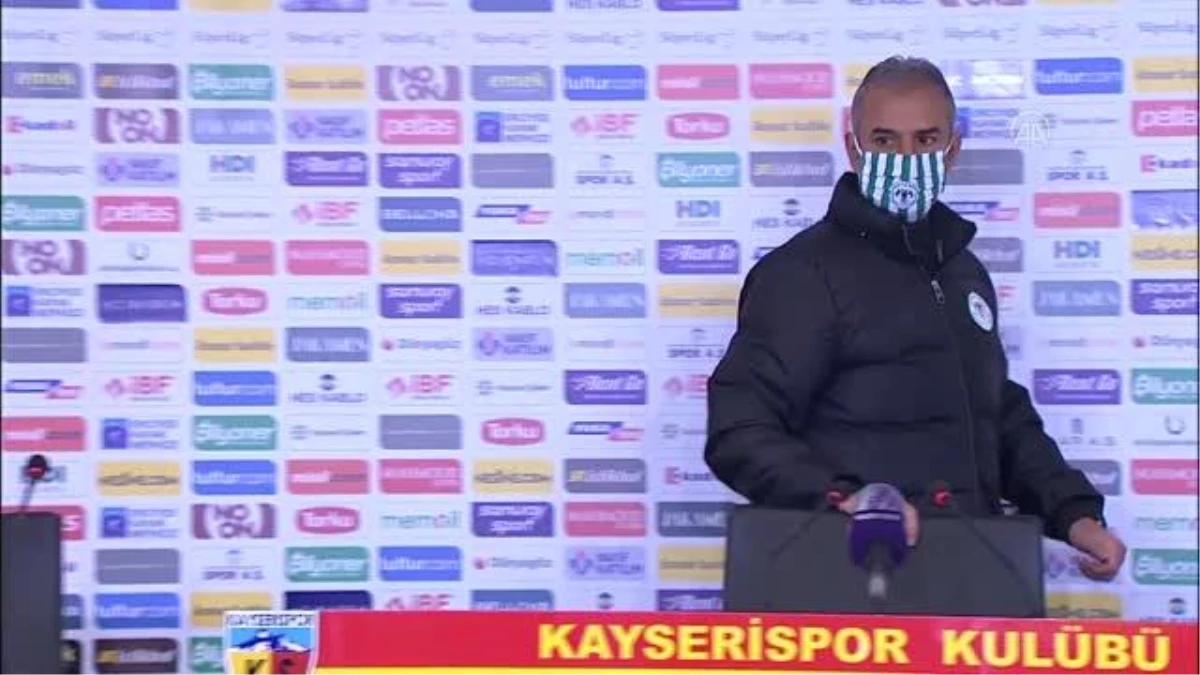 Hes Kablo Kayserispor - İttifak Holding Konyaspor maçının ardından