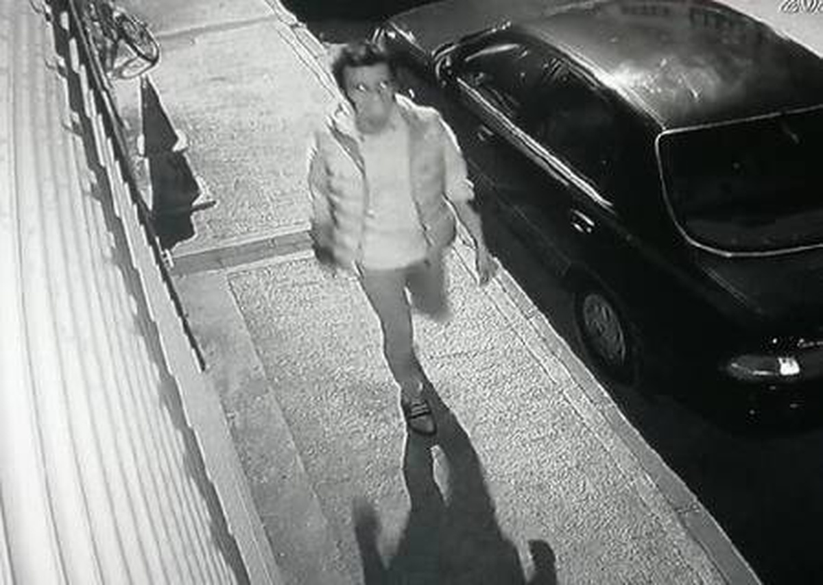 Park halindeki otomobilin aynasını kırıp yoluna devam etti