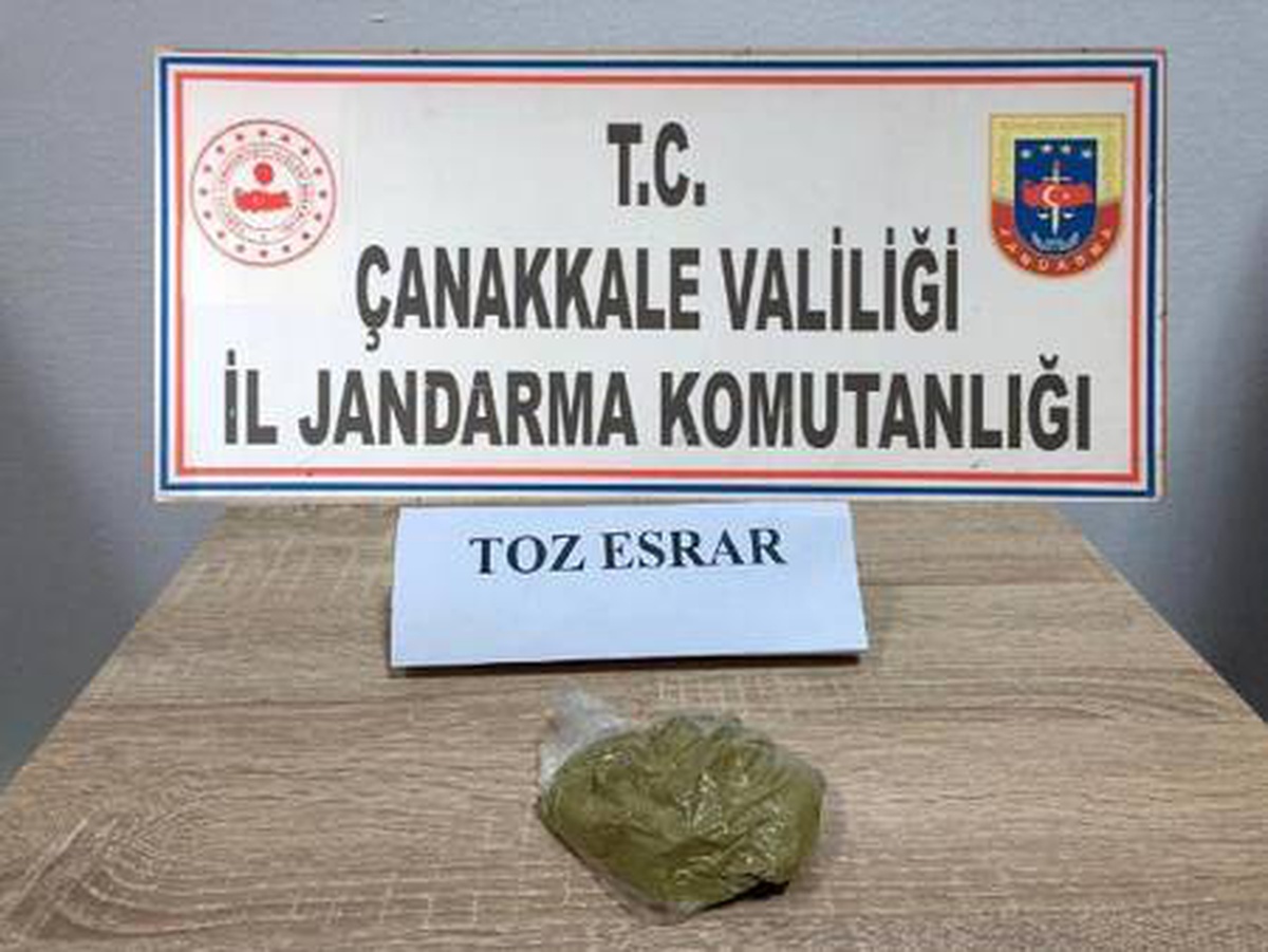 Son dakika haberleri | Çanakkale\'de uyuşturucu operasyonu: 3 gözaltı