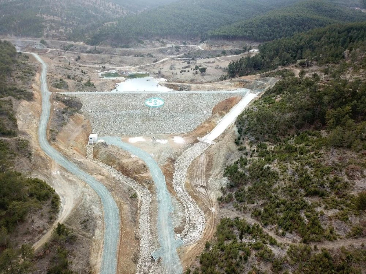 Eskişehir Mihalıççık Güreş Göleti\'nde su tutulmaya başlandı