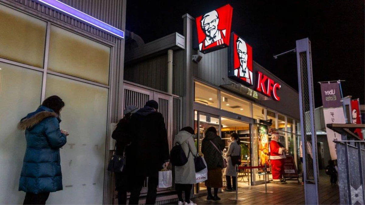 Japonya\'da, Noel\'de KFC çılgınlığı