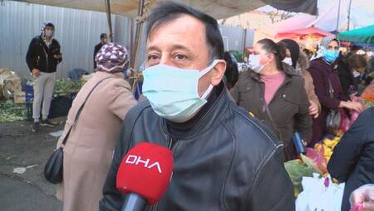 Kartal\'da pazar yerinde kısıtlama yoğunluğu