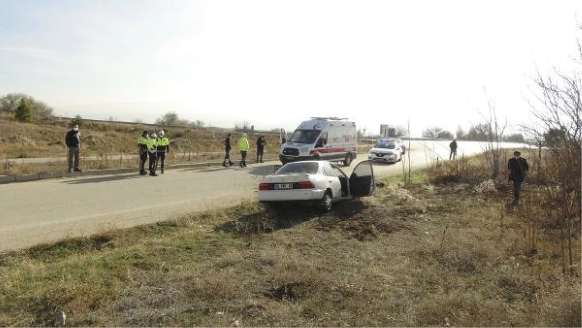 Son dakika haberi... Kırıkkale\'de, şarampole devrilen otomobilin sürücüsü öldü