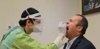 Samsun'da, Covid-19 temaslılarından evde numune alınmaya başlandı