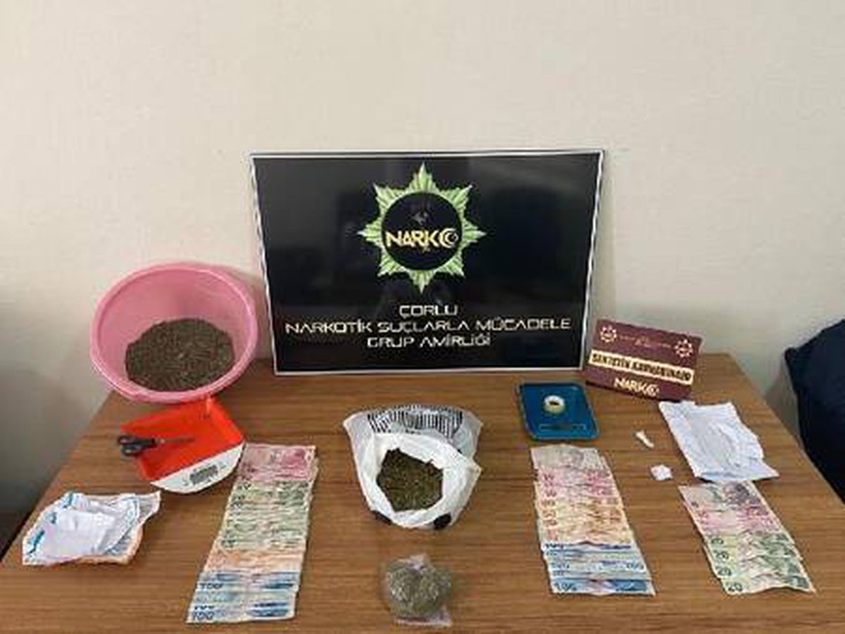 Tekirdağ?da uyuşturucu operasyonu: 3 gözaltı