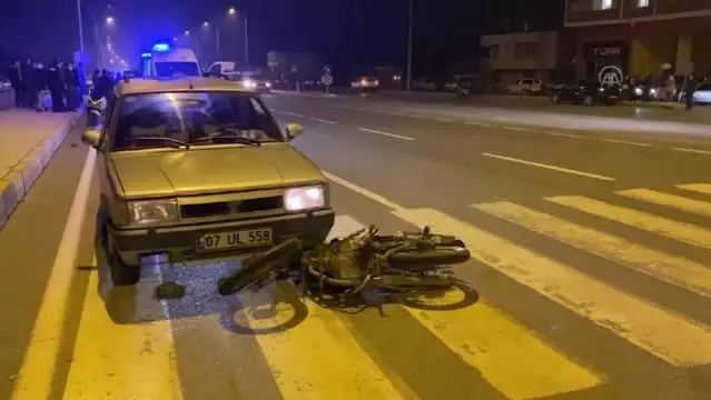 Trafik kazasında 1 kişi yaralandı