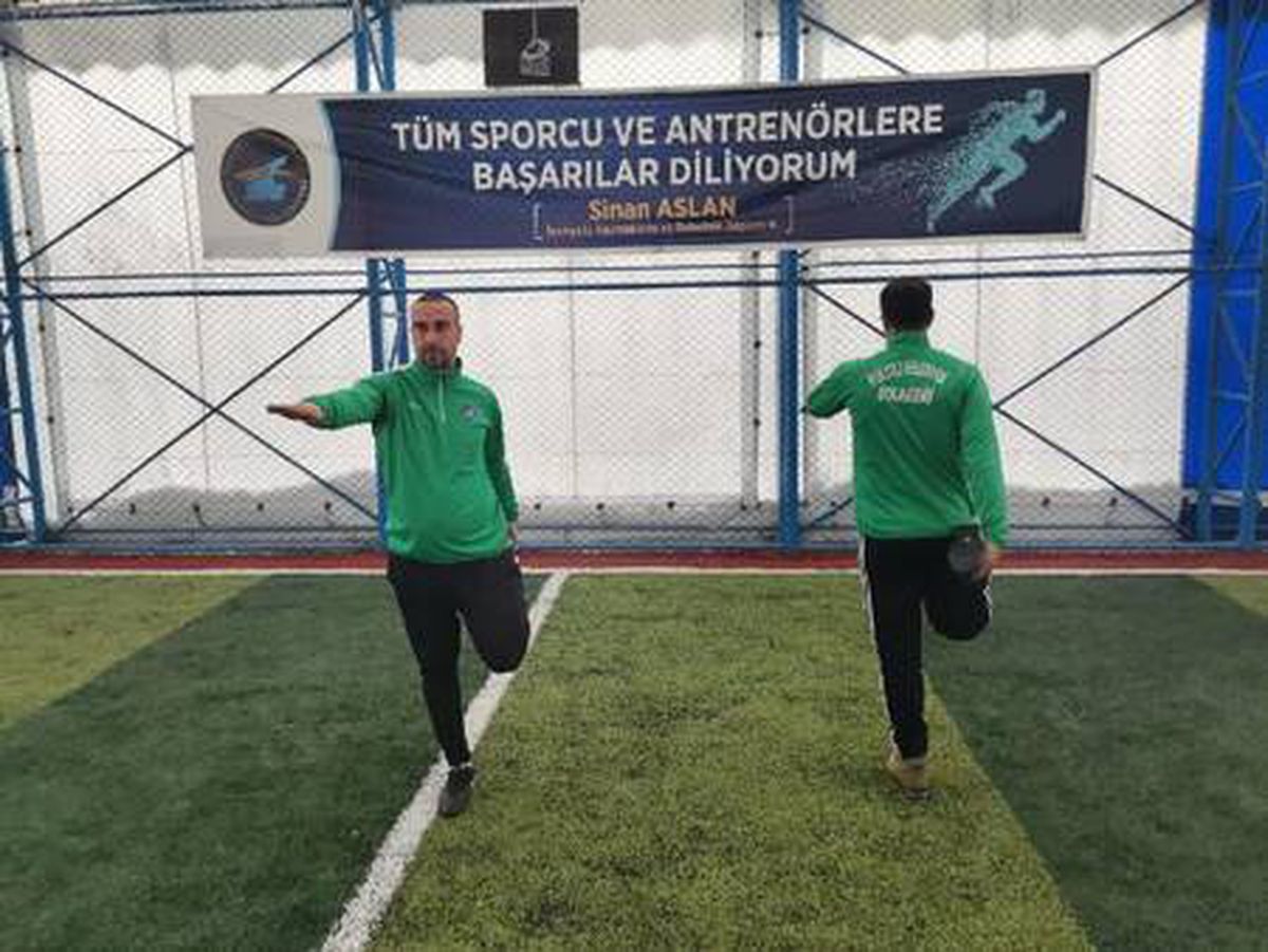 Son dakika haberleri... Van\'da evde kalan sporculara, uzaktan eğitim